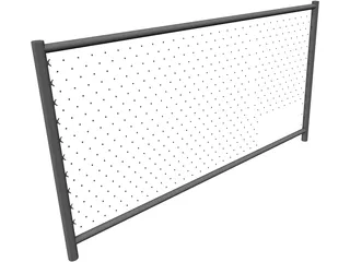 Wire Mesh 3D Model