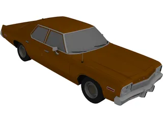 Dodge Monaco (1974) 3D Model