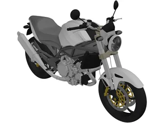 Cagiva Raptor 1000 3D Model