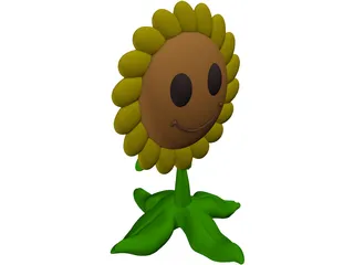 Sunflower 3D Model