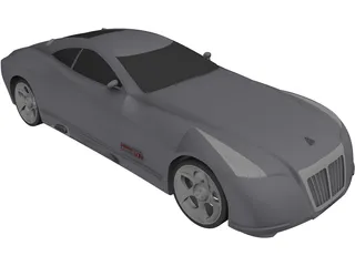 Maybach Exelero 3D Model