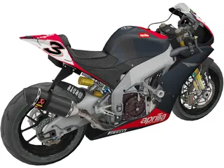 Aprilia RSV4 3D Model