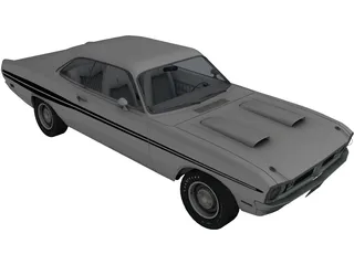 Dodge Demon 3D Model