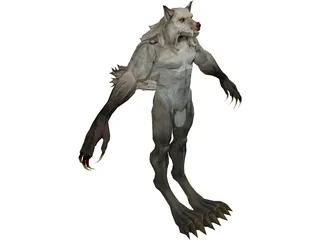 Werewolf 3D Model