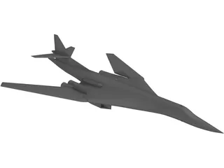 Tupolev Tu-160 3D Model