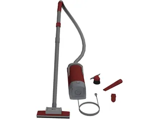 Electrolux Vacuum Cleaner 3D Model