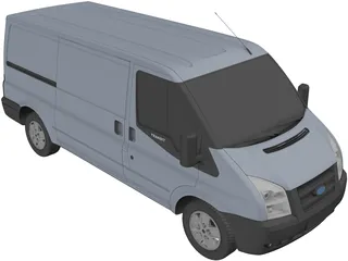 Ford Transit T350 (2010) 3D Model