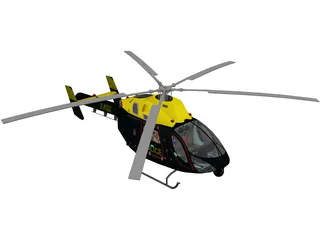 MD-902 Explorer Police 3D Model