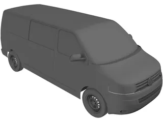 Volkswagen Transporter T5 3D Model