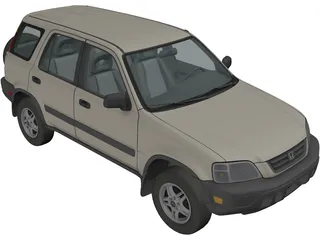 Honda CR-V (2001) 3D Model