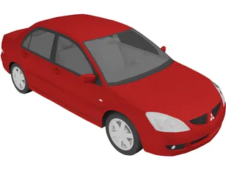Mitsubishi Lancer (2004) 3D Model