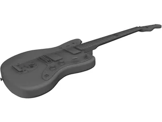 Fender Jazzmaster 3D Model