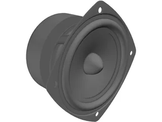 Tang Band W3-593S Speaker 3D Model