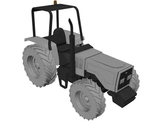 Tractor 3D Model