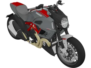 Ducati Diavel 3D Model