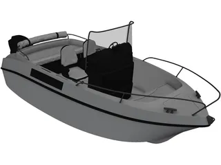 Speedboat 3D Model