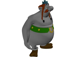 Obelix 3D Model