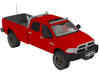 Dodge Ram 2500 (2013) 3D Model