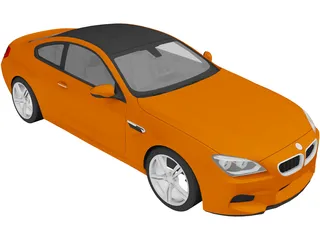 BMW M6 Coupe (2013) 3D Model