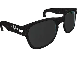 Rayban Sunglasses 3D Model