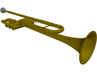 Trumpet 3D Model