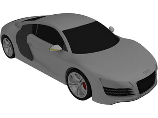 Audi R8 3D Model