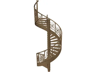 Stairs 3D Model