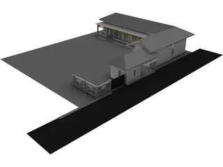 Guest House 3D Model