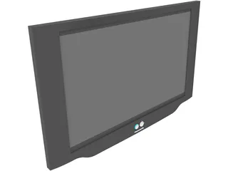 Panasonic Plasma TV 3D Model