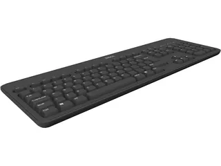 Dell Keyboard 3D Model