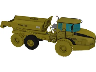 Volvo A25E 3D Model