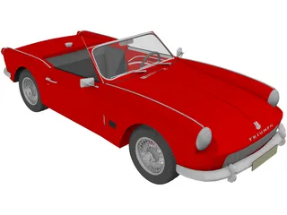 Triumph Spitfire MK2 3D Model