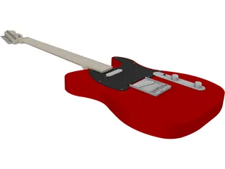 Fender Telecaster 3D Model