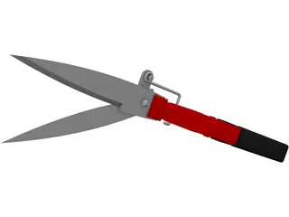 Garden Scissors 3D Model