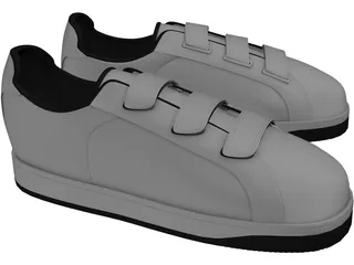 Sport Shoes 3D Model