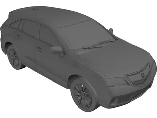 Acura RDX (2013) 3D Model
