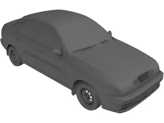 Daewoo Lanos (2000) 3D Model