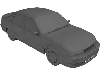 Daewoo Nexia (1996) 3D Model