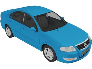 Nissan Almera Classic (2006) 3D Model