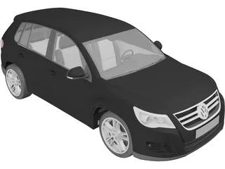 Volkswagen Tiguan (2011) 3D Model
