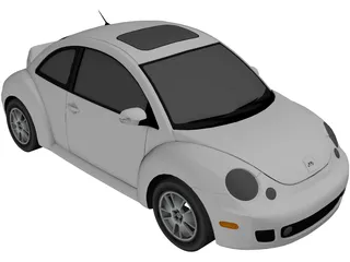 Volkswagen Beetle 3D Model