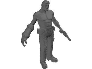 Hellboy 3D Model