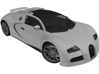 Bugatti Veyron Grand Sport (2010) 3D Model