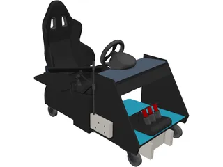 Racing Cockpit G27 3D Model