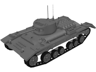 Valentine II 3D Model