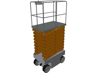 Scissor Lift 3D Model