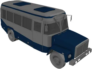 KAvZ 3976 3D Model