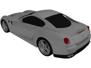 Ferrari 599 GTB Fiorano  3D Model