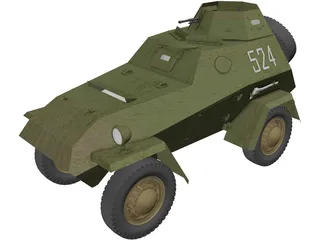 BA-64 3D Model