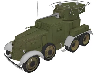 BA-6 3D Model